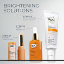 RoC Multi Correxion Revive + Glow Vitamin C Sunscreen Broad Spectrum SPF 30 Face Moisturizer (1.7 oz) with Retinol Eye Cream Packette Infinity Warehouse