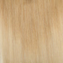 22"/22 inch 160g Double Weft Clip in Remy Human Hair Extensions Ombre Grade 7A Quality Full Head Thick Thickened Long Straight 8pcs 18clips Highlighted,Dark Blonde to Bleach Blonde MY-LADY