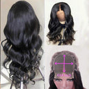ISEE Hair Lace Front Wigs Human Hair 9A Body Wave 4X4 Lace Closure Human Hair Wigs For Black Women 150% Density Pre Plucked 4X4 Closure Lace Front Wigs with Baby Hairs Natural Color (20 Inches) ISEE Store
