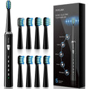 Sonic Electric Toothbrush for Adults, PHYLIAN High Power Rechargeable Toothbrushes, Sonic Toothbrush with 3 Hours Fast Charge for 60 Days PHYLIAN