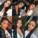 Pre-stretched Braiding Hair Easy Braid Professional Itch Free Synthetic Fiber Corchet Braids Yaki Texture Hair Extensions Hot Water Setting medium brown 8 packs(26 Inch, 1B) Vitality Store