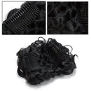 Messy Bun Hair Piece with Combs Clip in Bun Scrunchie Juva Bun Dish Fluffy Wavy Hair Updo Easy Stretch Big Chignon Short Ponytail Hairpiece for Women Dark Black Benehair Store