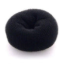 Beaute Galleria Hair Donut Bun Maker Ring Style Mesh Chignon Ballet Sock Bun (X-Large, Black) Beaute Galleria