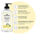 J.R. Watkins Gel Hand Soap For Bathroom or Kitchen, Scented, Cruelty Free, 11 Fl Oz, Lemon, 3 Pack Infinity Warehouse