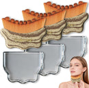 New Lymphatic Contour Face Brush - Facial Sculpting & Anti-Puffiness Tool | Ultra Soft Dry Brush for Jawline Massage & Lymphatic Drainage | Ergonomic Design (Brown, 3pc) Infinity Warehouse