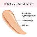 IT Cosmetics Your Skin But Better CC+ Cream, Neutral Medium (N) - Color Correcting Cream, Full-Coverage Foundation, Hydrating Serum & SPF 50+ Sunscreen - Natural Finish - 1.08 fl oz It Cosmetics