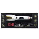 CHI Spin N Curl 1" Ceramic Rotating Curler In White, 1 Pound CHI