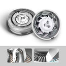 Phisco 3 PCS Replacement Shaver Head Replacement Cutter Net Blades for Electric Shavers Men IPX7 Waterproof Electric Razor, Shaving Heads Compatible with Phisco Electric Shaver Series (203D-6A) Phisco