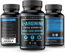 Extra Strength L Arginine Capsule 1500mg - Nitric Oxide Supplements for Stamina, Muscle, Vascularity & Energy - Powerful NO Booster with L-Arginine, L-Citrulline & Essential Amino Acids Infinity Warehouse