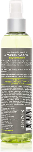 Design Essentials Natural Almond & Avocado Daily Curl Revitalizer, 8 Oz Design Essentials Store