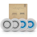 Brushmo Compatible Replacement Facial Cleansing Brush Heads (4-Pack) Brushmo