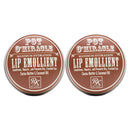 Ruby Kisses Pot O' Miracle Maximum Hydration, Cocoa Butter & Coconut Oil (Lip Emollient, 2 Pack) Ruby Kisses