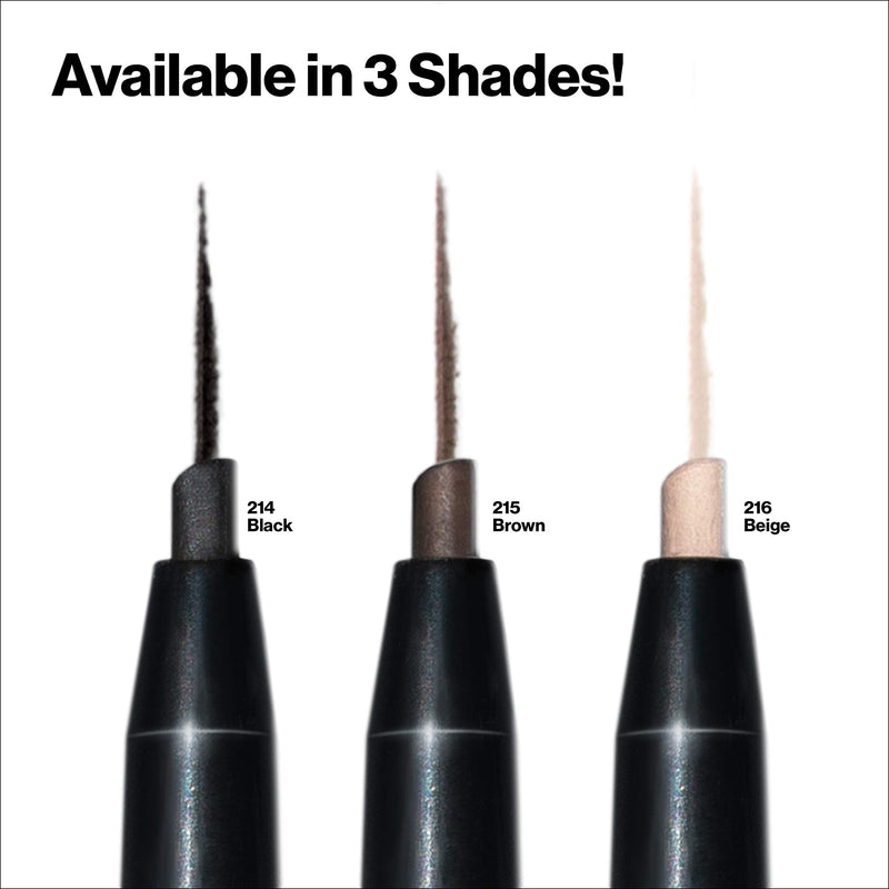 Revlon Colorstay Micro hyper Precision Gel Eyeliner, Waterproof, Long wearing, 0.009 Oz, Black REVLON