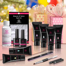 Makartt Jelly Poly Nail Gel Kit 6 Pastel Color Gel Nail Builder 15ML Translucent Nail Gel for Nail Building and Nail Extension Gel Nail Kit with Slip Solution Dual Form All-in-one Gel Nail Starter Kit Makartt