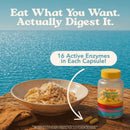 Koji Digestive Enzymes - Supplement for Bloating Relief for Women & Men, Nutrient Absorption & Gut Health Support, Breaks Down Protein, Carbs & Fats, 60 Capsules (30-Day Supply) Infinity Warehouse