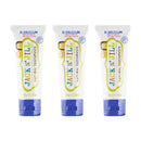Jack N' Jill Natural Kids Toothpaste - Bubble Gum - Organic, Gluten Free, Vegan, BPA Free, Fluoride Free, SLS Free, Dairy Free - Make Toothbrushing Fun for Kids - 1.76 oz (Pack of 3) JACK N' JILL ................. SINCE 1949