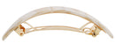 France Luxe Narrow Rectangle Volume Barrette - Alba France Luxe