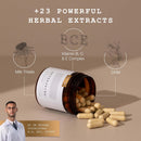 omre AfterDrink Restore Pills with Milk Thistle, DHM, Vitamin B, Ginger & Herbal Extracts - Pre & Post Drinking Supplement with Liver Support for Better Mornings - Made in USA (48 Caps) Infinity Warehouse