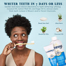Lumineux Oral Essentials Teeth Whitening Toothpaste 4 PCK | Certified Non Toxic | Sensitivity Free | Fluoride Free | Whiter Teeth in 7 Days | NO Artificial Flavors, SLS Free, Dentist Formulated Oral Essentials Store