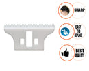 Ceramic Blade for Wahl Detailer T-Wide, Ceramic cutter for Wahl Detailer T-Wide MR BARBER SUPPLY