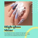 Beetles 20Pcs Gel Nail Polish Kit, with Glossy & Matte Top Coat and Base Coat- Girls Night Collection Popular White Nude Gray Glitters Soak Off Gel Polish Christmas Gift beetles Gel Polish