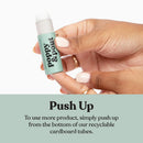 Jumbo Lip Balm Gift Set (3-Pack, Warm Flavors) | Poppy & Pout All Natural Lip Balms & Moisturizers | Hydrates with Beeswax, Vitamin E, Organic Coconut Oil | Cruelty-Free | Recyclable Cardboard Tube Infinity Warehouse