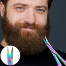 Nail Scissors, Stainless Steel Trimming Scissors for Nails Eyebrows Nose Hair Mustache Beard Multi-Purpose Cuticle Scissors, Manicure Scissors for Men and Women BOUJEE