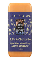One With Nature Bar Soap, Chamomile and Sulfur, 7 Ounce One With Nature