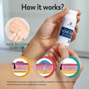 100% Silicone Scar Gel 2 Pack: 2 x 1.06oz Tubes for Surgical Scars, C-Section, Acne, Keloids, Burns, Stretch Marks – Advanced Scar Treatment for Old & New Scars Infinity Warehouse