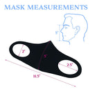 Super Light Thin Breathable Washable Reusable Paisley Themed Face Covering Protective Gear Selection (Mix color_set) INSTALASHES