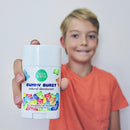 Fresh Monster Natural Deodorant for Kids and Teens | Aluminum Free, Paraben Free, Hypoallergenic | Gummy Burst Scent (1.76oz) Fresh Monster