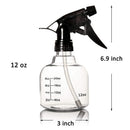 Youngever 6 Pack Empty Plastic Spray Bottles, Spray Bottles for Hair and Cleaning Solutions (12 Ounce) Youngever Store