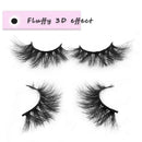GOO GOO Mink Eyelashes, Middle Long Crossed Cluster Type False Eyelashes 20mm Natural Layered Effect Hand Made Strips Siberian 3D Mink Lashes Fluffy Full Fake Eyelashes GOO GOO Store