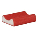 S&T INC. Sole Magic Foot Scrubber, Smoothing Pad or Callus Remover for Feet, 4 Inch x 2.8 Inch x 1 Inch, Rose S&T INC.