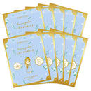 FaceTory Dream Garden Chamomile Waffle Sheet Mask (Pack of 10)- Jelly Essence, Hydrating, Soothing, Nourishing FACETORY Store