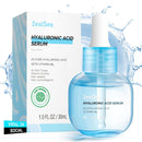 ZealSea Hyaluronic Acid Serum for Face, Hydrating Microneedling Serum, EWG Certified for Sensitive Skin, Vegan Fragrance Free Non-Comedogenic Absorb Quickly, Pure Hyaluronic Acid Anti-Aging 1 Oz*2 Infinity Warehouse