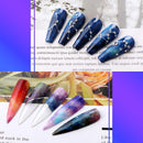 Makartt Nail Art Foil Transfer Stickers Nail Art Supplies Foil Transfers 10 Rolls Nail Decals Nail Extension Gel Art Decorations for Women Poly Nail ExtensionGel DIY Design 4cm 100cm Starry Sky Makartt Store