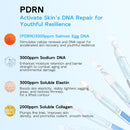 Salmon DNA PDRN Anti-Aging Serum, 5000ppm Salmon Egg DNA Ampoule, 2000ppm Collagen, Glutathione, Niacinamide & 6 Hyaluronic Acids, Korean Skincare for Wrinkles & Radiance,0.05 fl.oz x 30e Infinity Warehouse