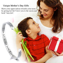 CERSLIMO Lighted Makeup Mirror with Led Lights and Inspirational Friendship Mother Sister Bracelets Bundle CERSLIMO
