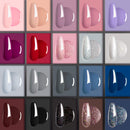 Beetles 20 Pcs Gel Nail Polish Kit, Modern Muse Collection Soak off Nail Gel Polish Nude Gray Nail Polish Pink Blue Glitter Gel Polish Starter Kit with Glossy & Matte Top Coat and Base Coat Christmas beetles Gel Polish