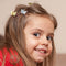 EAONE 50 Pieces Butterfly Clips Metallic Color Mini Butterfly Hair Clips Hair Accessories for Women and Girls with Box Packaged, 3 Assorted Colors(Silver, Gold and Bronze) EAONE