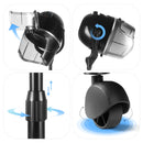 Artist Hand Bonnet Hair Dryer Adjustable Professional Hood Dryer Stand Up Rolling Base with Wheels Salon Equipment Artist hand