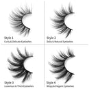 DYSILK 20 Pairs 6D Mink Eyelashes Faux Fluffy Wispy Dramatic False Eyelashes Volume Soft Thick Long Handmade Fake Eyelashes Reusable Lashes 4 Styles Mixed DYSILK Store