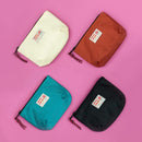 Rough Enough Travel Pouch Cable Organizer Bag Small Makeup Bag for Purse with Zipper in Nylon RE ROUGH ENOUGH