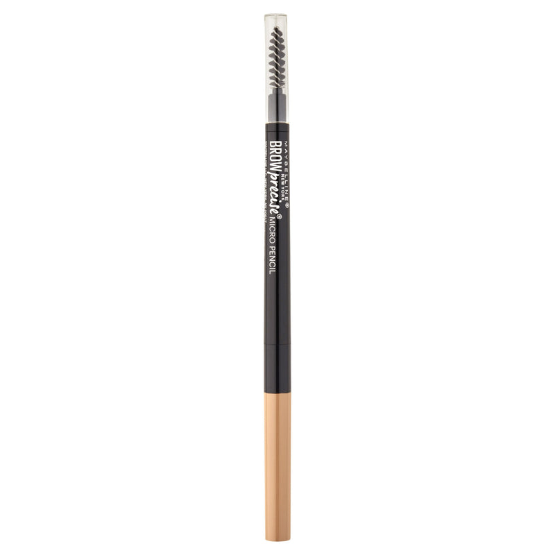 Maybelline Brow Precise Micro Eyebrow Pencil Makeup, Blonde, 0.002 oz. Maybelline New York