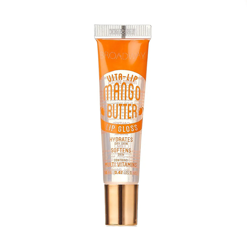 [ 5 PACK ] Broadway Vita-Lip Gloss. Mint Oil & Coconut Oil & Rosehip Oil & Mango Butter & Argan Oil Broadway