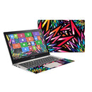 MightySkins Skin Compatible with Asus Zenbook 13.3" - Color Bomb | Protective, Durable, and Unique Vinyl Decal wrap Cover | Easy to Apply, Remove, and Change Styles | Made in The USA MIGHTY SKINS