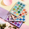 Color Board Eyeshadow Palette Eyes Shadow 60 Color Makeup Palette Highlighters Eye Make Up High Pigmented Professional Eye Shadow Mattes and Shimmers Long Lasting Blendable Waterproof MYUANGO