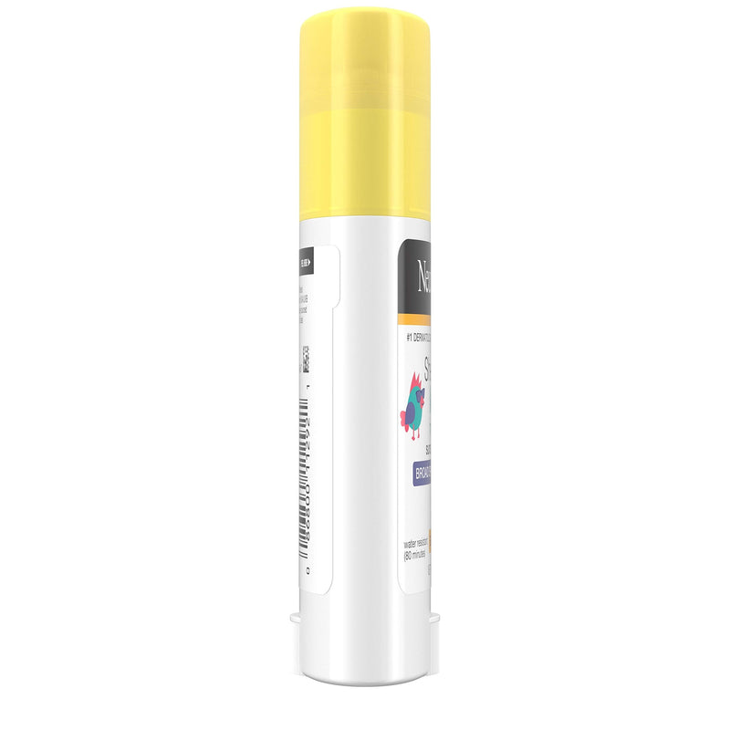 Neutrogena Sheer Zinc Oxide Kids Mineral Sunscreen Stick, Broad Spectrum SPF 50+ & UVA/UVB Protection & Water Resistant with Residue Free, No Mess Application/Oil/Paraben/Fragrance, 1.5 Oz Neutrogena