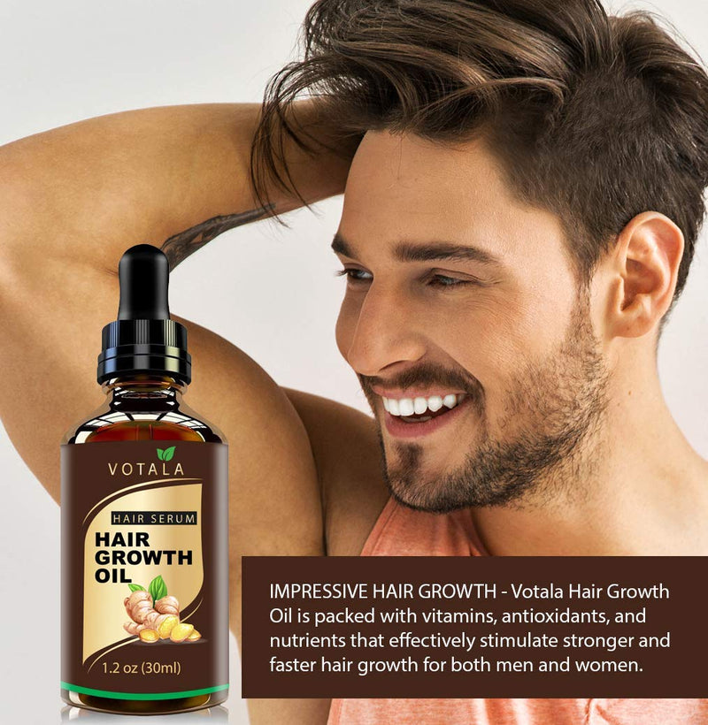 Hair Growth Serum, VOTALA Hair Growth Treatment, Anti Hair Loss, Promotes Thicker, Stronger Hair, And Hair Regrowth for Men Women Votala